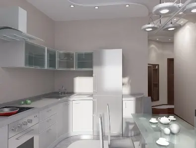 Bucătărie ergonomică la comandă în formă de L